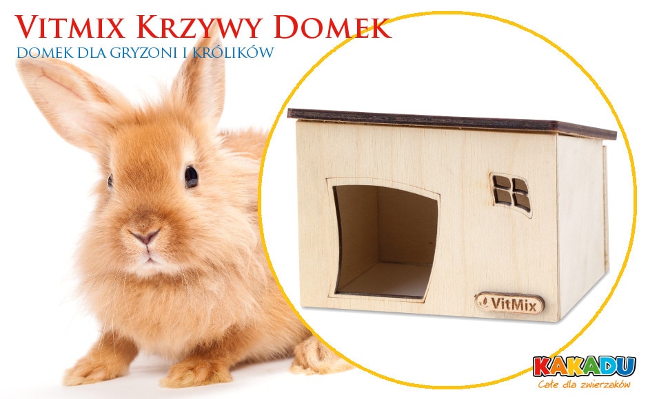 Domki Vitmix dla gryzoni i królików