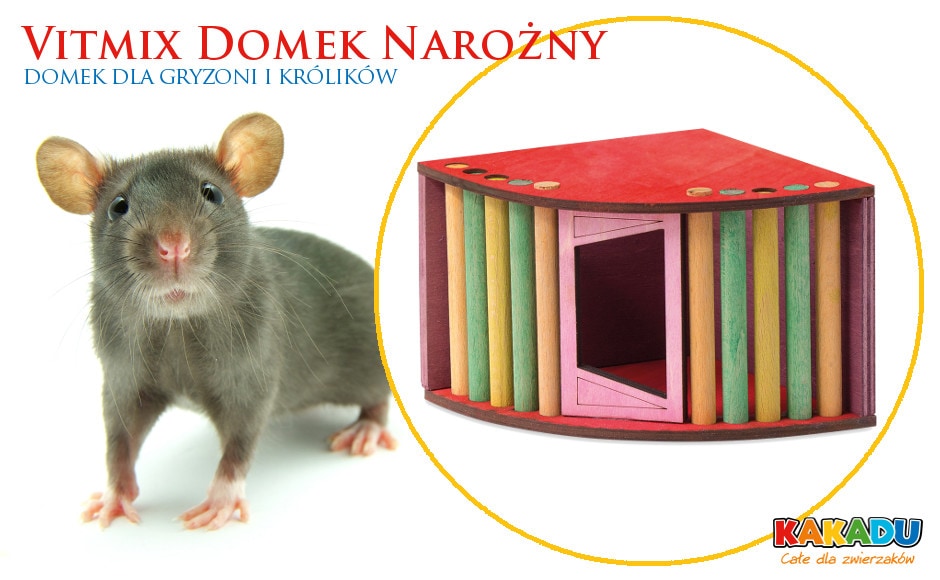 Domki Vitmix dla gryzoni i królików